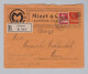 Schweiz Privat-Ganzsache 1917-09-24 Klingnau Mit Perfin Marke "M&C" #M026 Selten - Entiers Postaux