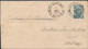 Russia Latvia 1891 Stationery Envelope 7 Kop Alt-Auts Kurland Stantsiya Small Train Station To Mitau (44_2647) - Briefe U. Dokumente