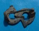 ROMAN FIBULA TWO LETTERS *G* SILVERED II C.A.D. GAIUS OR GERMANICUS - Archéologie