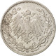 Monnaie, GERMANY - EMPIRE, 1/2 Mark, 1906, Karlsruhe, TB+, Argent, KM:17 - 1/2 Mark