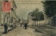 BESSEGES   Poste &amp; Route De Bordezac COULEURS  Voyagée En 1906 Pour Nîmes - Bessèges