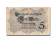 Billet, Allemagne, 5 Mark, 1914, 1914-08-05, KM:47b, B - 5 Mark