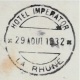 CPA 64 (cachet Hôtel IMPERATOR - LA RHUNE 1932) ° "Paysages D'Art Emile Vignes - Castet Des Landes" (carte Signée) - Vienne