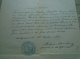 D137988.24 Old Document  Hungary   Joseph Adolph Prayer - Elisabetha Kaunitz -Anna Zborovszki  Budapest 1875 - Compromiso