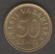 ESTONIA 50 SENTI 2006 - Estonie