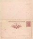 Cartolina Postale TIPO BIGOLA C. 7 1/2 + 7 1/2 CON RISPOSTA - 1889 - NUOVA - CATALOGO FILAGRANO "C14-89" - Interi Postali