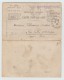 1938 - CARTE POSTALE AVIS De DIJON (COTE D'OR) Du CENTRE DE MOBILISATION D'ARTILLERIE N°8 - Military Postmarks From 1900 (out Of Wars Periods)