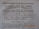 Circulaire Généralité De Paris 20/09/1783 Suppression Fourniture Voitures/chevaux Pour Le Transport Des Déserteurs - Documentos
