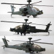 Boeing AH-64D Apache 1/48 Fully Assembled VERY RARE Awarded The BRONZE MEDAL - Hélicoptères