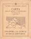 VECCHIA CARTA DELLE ZONE TURISTICHE D' ITALIA - PALERMO - 1:50.000 - TOURING CLUB ITALIANO - 1919 - Carte Geographique