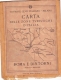 VECCHIA CARTA DELLE ZONE TURISTICHE D' ITALIA - ROMA E DINTORNI - 1:200.000 - TOURING CLUB ITALIANO - 1919 - Cartes Géographiques