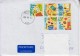 SWEDEN : GAMES & BEACH On Circulated Covers To ROMANIA - Envoi Enregistre! Registered Shipping! - Storia Postale