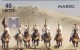 Morocco, MOR-?, 40u Horse Back Riders (No PYRAMID And Adress), 2 Scans. - Marokko