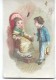 Mini-Chromo/ Eau De Toilette/Le Cosmydor/La Causerie /  Vers 1880-85     IMA181 - Autres & Non Classés