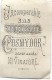 Mini-Chromo/ Eau De Toilette/Le Cosmydor/La Séparation/  Vers 1880-85     IMA184 - Autres & Non Classés