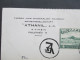 Griechenland 1939 Luftpostbrief MiF 6 Stempel!! Altgriechische Sagenwelt. Farben Und Chemikalien Handels Gesellschaft - Covers & Documents