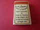 BOITE D ALLUMETTE PETITE LIQUORELLE DU CHAMPAGNE MOET ET CHANDON - Matchboxes