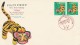 Japan - 1962 - New Year´s Stamp - "Tora" - First Day Of Issue December 15,1961 - Envelope Plus Stamps - Omslagen