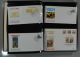 Delcampe - SURINAME FDC´S COLLECTION IN 3 IMPORTA PSI II ALBUMS FAUNA BIRDS FLORA TRANSPORT ONLY 10% CV! Ndf Onbeschreven/unwritten - Verzamelingen (in Albums)