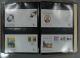 Delcampe - SURINAME FDC´S COLLECTION IN 3 IMPORTA PSI II ALBUMS FAUNA BIRDS FLORA TRANSPORT ONLY 10% CV! Ndf Onbeschreven/unwritten - Colecciones (en álbumes)