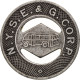 États-Unis, Elmira N.Y.S.E. & G. Corporation, Jeton - Professionnels/De Société