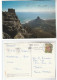 SOUTH AFRICA Postcard UPPER CABLEWAY STATION Mountain Cover Cape To Saudi Arabia Stamps Slogan Save Litre Write Letter - South Africa