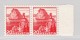 Schweiz 1938   #215y.1.12 ** Waagrechtes Paar San Salvatore Dünnes Durscheinendes Papier - Variétés