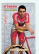 Roberto PETITO , Autographe Manuscrit, Dédicace . 2 Scans. Cyclisme. Saeco - Cyclisme