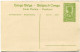 CONGO BELGE CARTE POSTALE ENTIER NEUF N°61 VUE PANORAMIQUE DE MATADI - Stamped Stationery