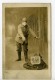 France Portrait Militaire Humoristique Ancienne Carte Photo 1910 - Krieg, Militär