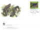 (2222) WWF Set Of FDC Cover  - Estonia - Salamander - FDC