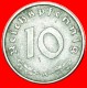 § SWASTIKA: GERMANY &#9733; 10 PFENNIG 1941A! LOW START &#9733; NO RESERVE! Third Reich (1933-1945) - 10 Reichspfennig