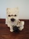 WESTIE AVEC SES 2 CHIOTS EN RESINE - Dogs