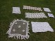 Lot De Centres De Table +napperon Aux Crochets Au Filet Etc.... - Napperons