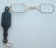 XIXème : FACE A MAIN LORGNON LUNETTES ECAILLE VERMEIL / ANTIQUE FRENCH LORGNETTE Tortoise Shell & Silver Gilt - Brillen