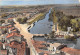 17-SAUJON- VUE AERIENNE - LE PORT - Saujon