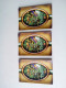 LOT 3 PIECES TMNT 3 Mutant Ninja Turtles 3D Trading Card Hologram Reflection Rare Unique N:17/18/19 - Other & Unclassified