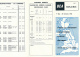 British European Airways (BEA) : Horaires N° 1 (1964), Le Bourget, Birmingham, Glasgow, Londres, Manchester, Dublin... - Timetables