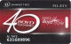 Boyd Gaming Casinos Slot Card - 40 Year Anniversary Ruby Card - Casino Cards