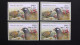 Israel ATM 106/7 Satz Je 4 Werte **/mnh, Halsbandfrankolin, Arabisches Sandhuhn - Automatenmarken (Frama)