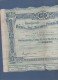 ARGENTINE ARGENTINA - OBLIGATION COMPAGNIE DU CHEMIN DE FER DE ROSARIO A PUERTO BELGRANO - 1918 - 3 COUPONS - Chemin De Fer & Tramway