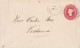 QUEEN VICTORIA, EMBOISED COVER STATIONERY, ENTIER POSTAL, 1904, CANADA - 1860-1899 Reign Of Victoria