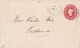 QUEEN VICTORIA, EMBOISED COVER STATIONERY, ENTIER POSTAL, 1904, CANADA - 1860-1899 Reinado De Victoria