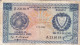 CHYPRE - BILLET DE 250 MILS - 1981 - Chypre