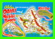 CARTE GÉOGRAPHIQUE - MAPS - ALOHA FROM THE ISLAND OF OAHU WAIKIKI BEACH - - Cartes Géographiques