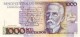 Brazil 1 Cruzado Novo ND (1989), PREFIX B UNC, P-216a, BR838b - Brazil