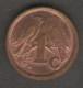 SUD AFRICA 1 CENT 1991 - Sud Africa