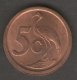 SUD AFRICA 5 CENTS 1991 - Sud Africa