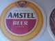 RARE VINTAGE STYLE AMSTEL BEER PAD 2004 CHAMPIONS LEAGUE ERA 1 PIECES SET - Bierdeckel