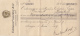 PROMISSORY NOTE, BANK, KING LEOPOLD II STAMPS, 1909, BELGIUM - Bank & Versicherung
